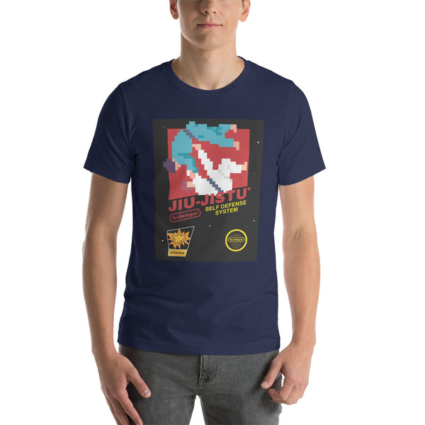 Jiu Jitsu NES 8 BIt Game Unisex Staple T-Shirt