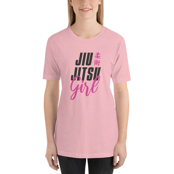 Kanji BJJ Girl Text Unisex Staple T-Shirt