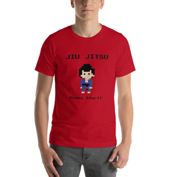 Jiu Jitsu Gamer Boy Unisex Staple T-Shirt