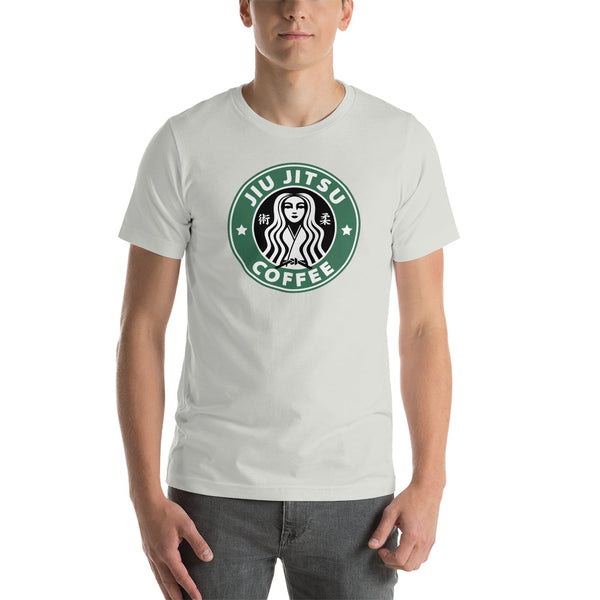 Jiu Jitsu Coffee Green Starbucks Unisex Staple T-Shirt