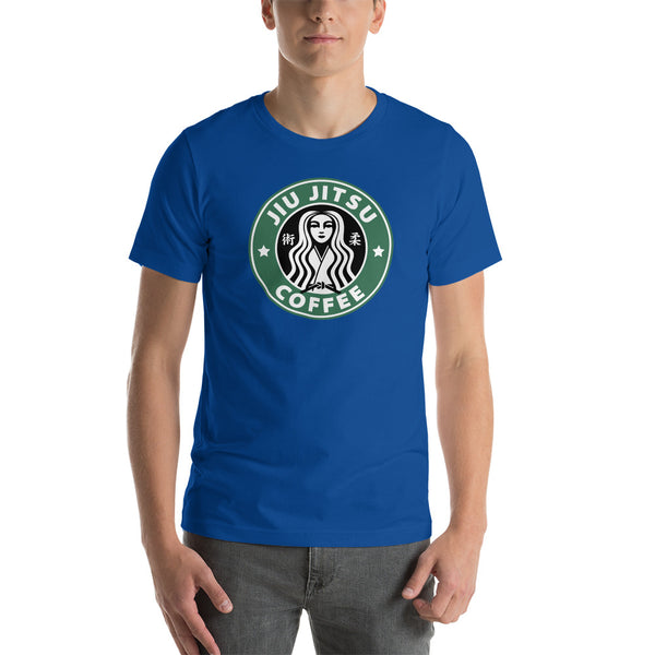 Jiu Jitsu Coffee Green Starbucks Unisex Staple T-Shirt