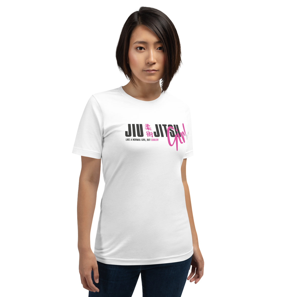 Kanji BJJ Girls Are Cooler Unisex Staple T-Shirt