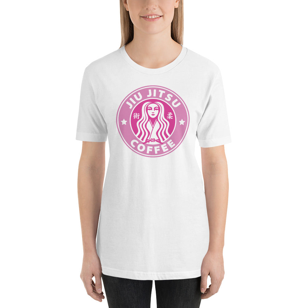 Jiu Jitsu Coffee Pink Starbucks Staple T-Shirt