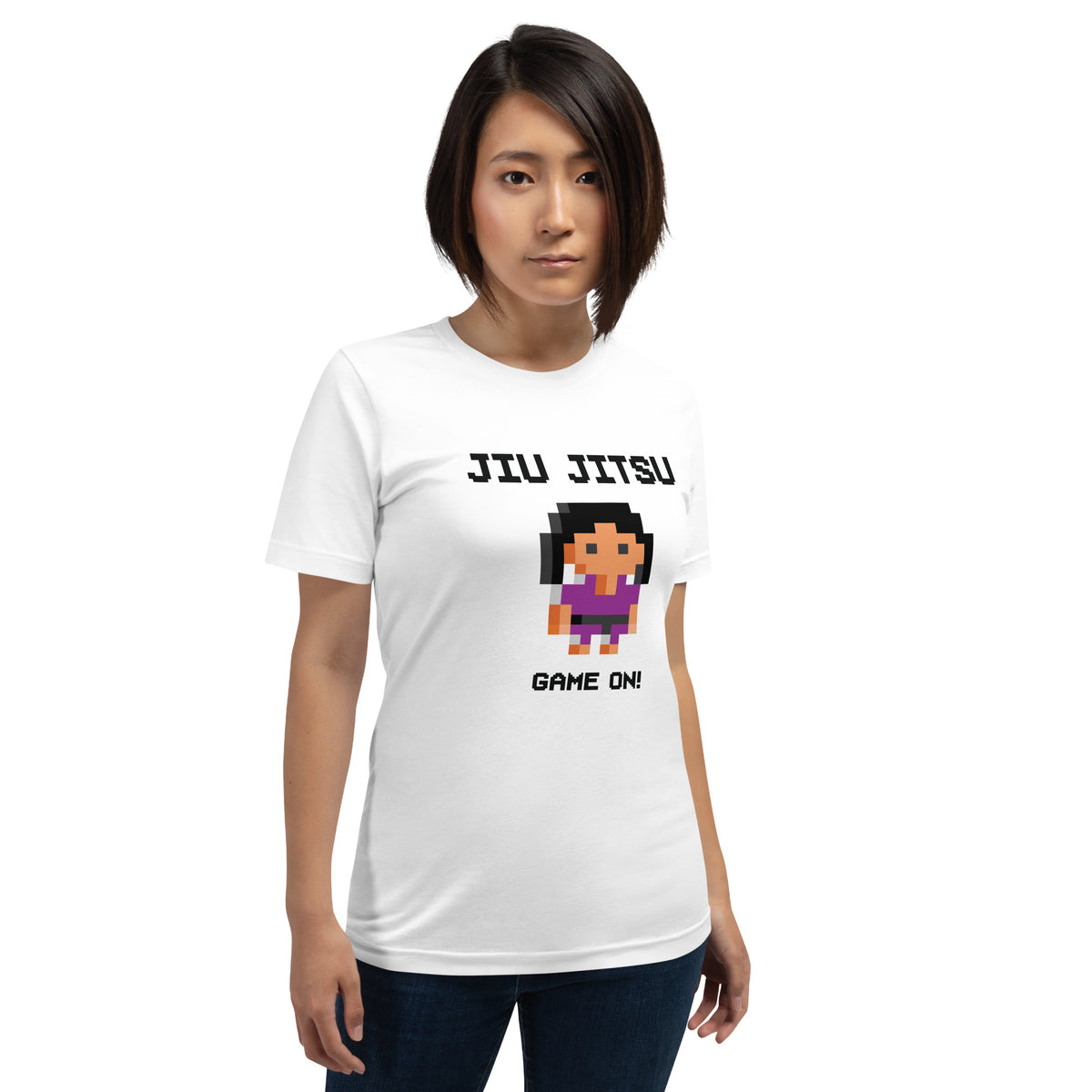 Jiu Jitsu Gamer Girl Staple T-Shirt