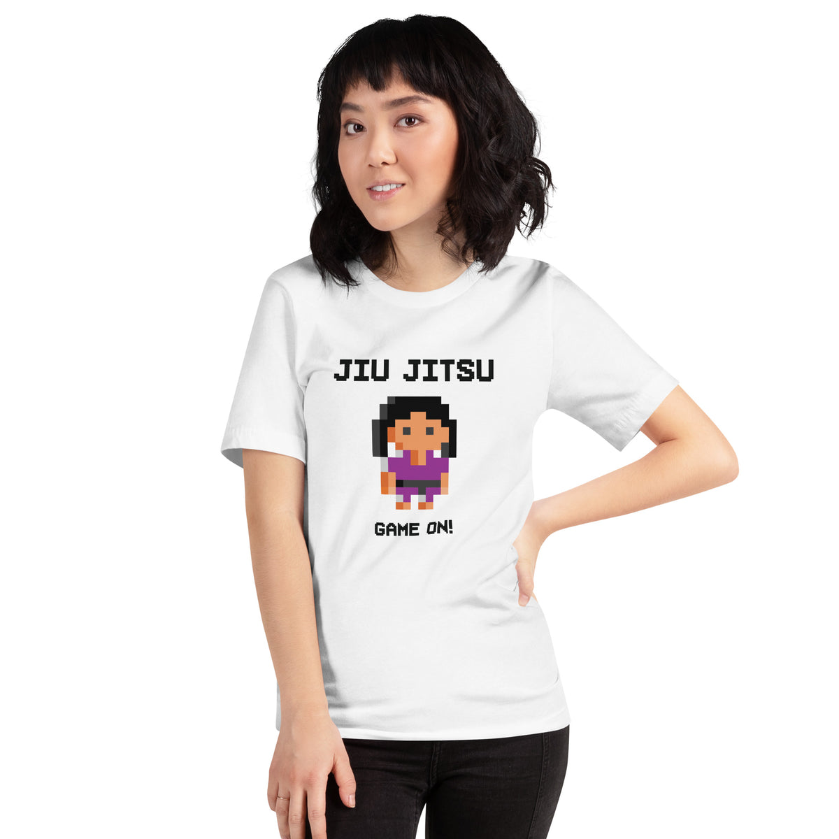 Jiu Jitsu Gamer Girl Staple T-Shirt