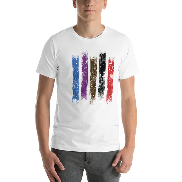 BJJ Belt Stripes Unisex t-shirt Bella+Canvas 3001